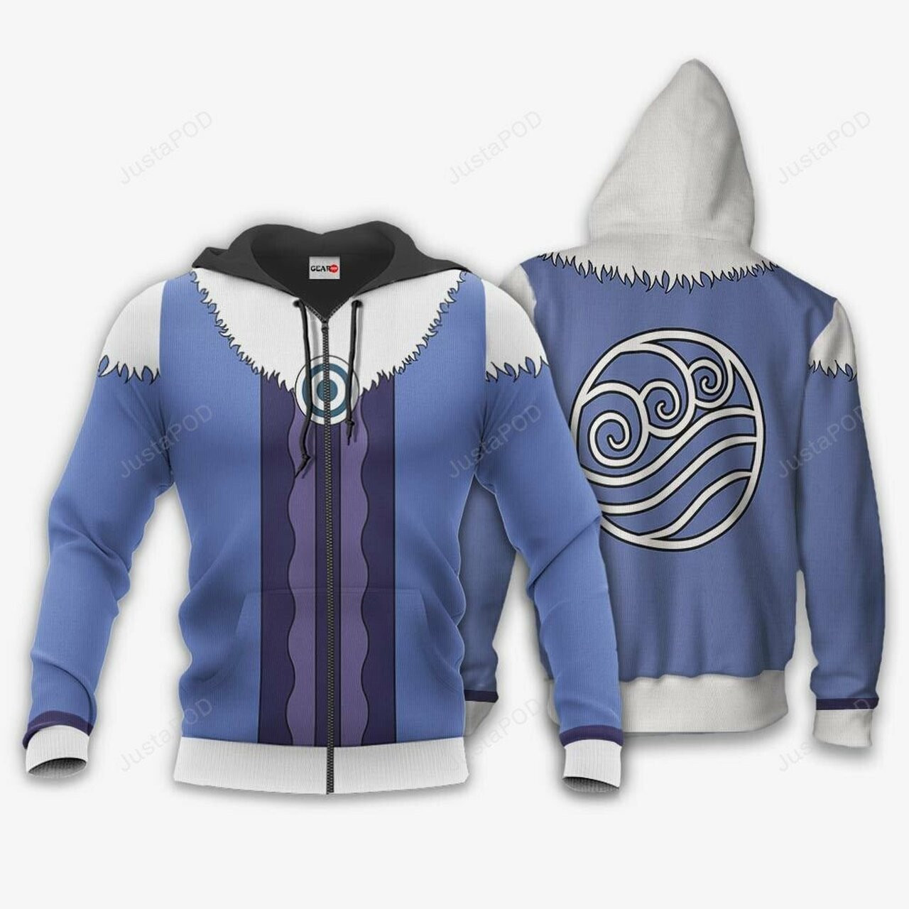 Avatar The Last Airbender Katara 3d All Over Print Hoodie