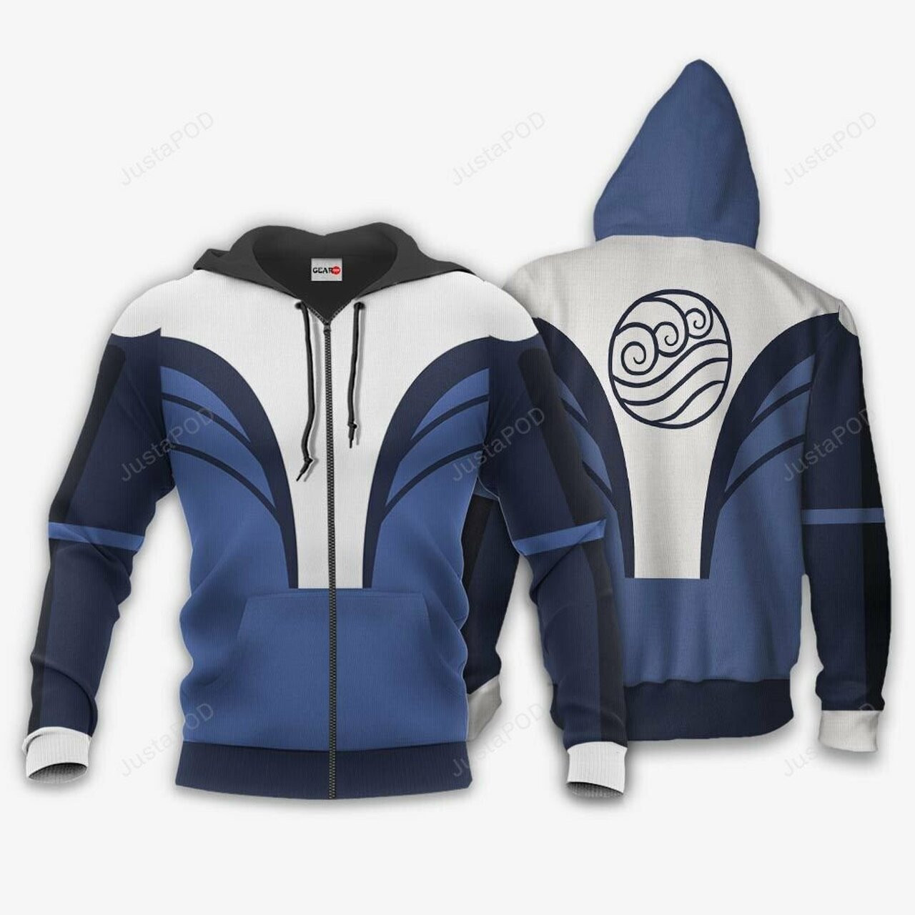 Avatar The Last Airbender Water Nation 3d All Over Print Hoodie