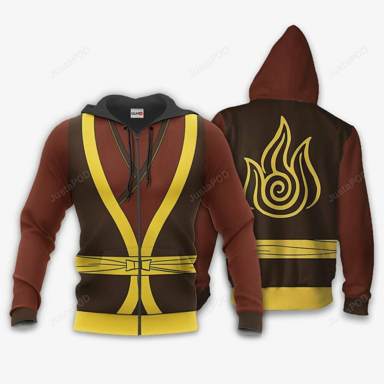 Avatar The Last Airbender Zuko 3d All Over Print Hoodie