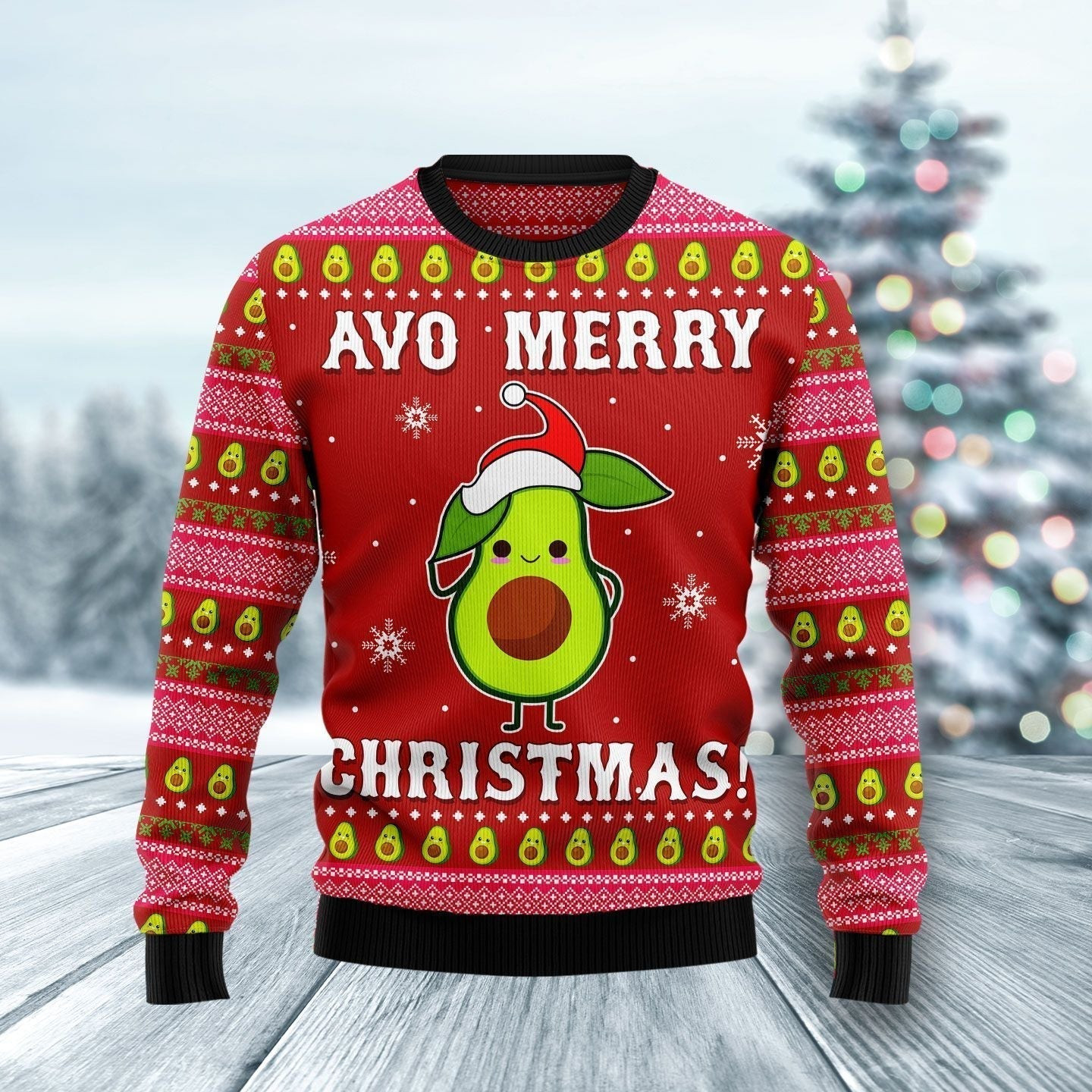 Avo Merry Christmas Ugly Christmas Sweater Ugly Sweater For Men Women