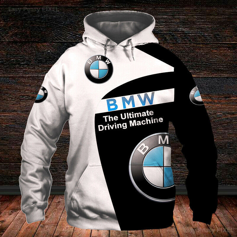 BMW 3D Hoodies For Men For Women All Over Printed Hoodie