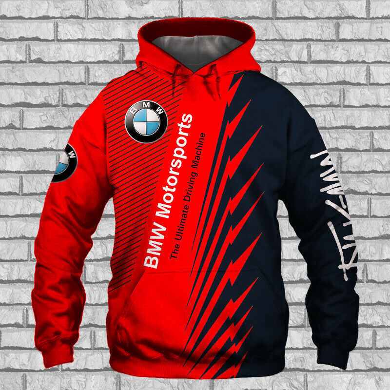 BMW Motorsports 3D Hoodie Unisex All Over Printed Hoodie