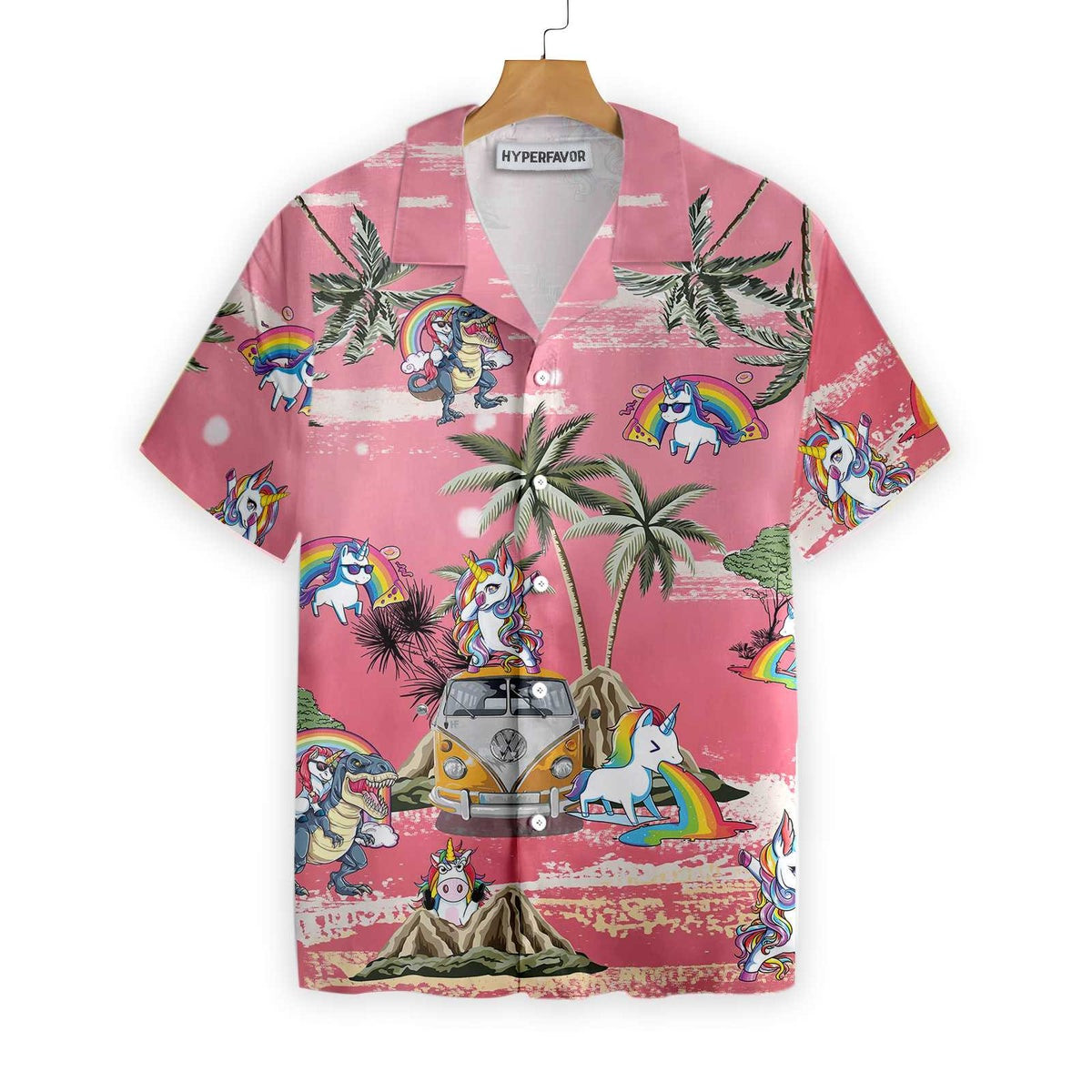 Baby Unicorn Summer Time V2 Unicorn Hawaiian Shirt Stylish Unicorn Shirts for Men And Women