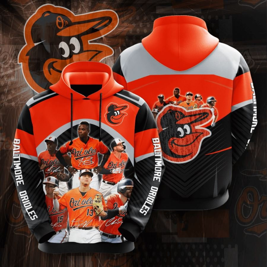 Baltimore Orioles No141 Custom Hoodie 3D