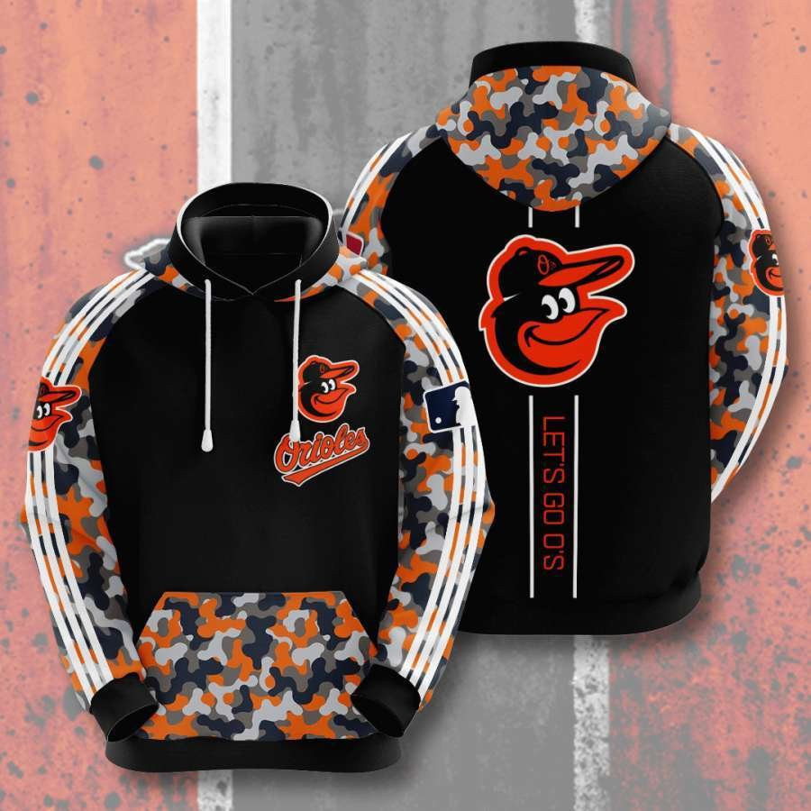 Baltimore Orioles No146 Custom Hoodie 3D