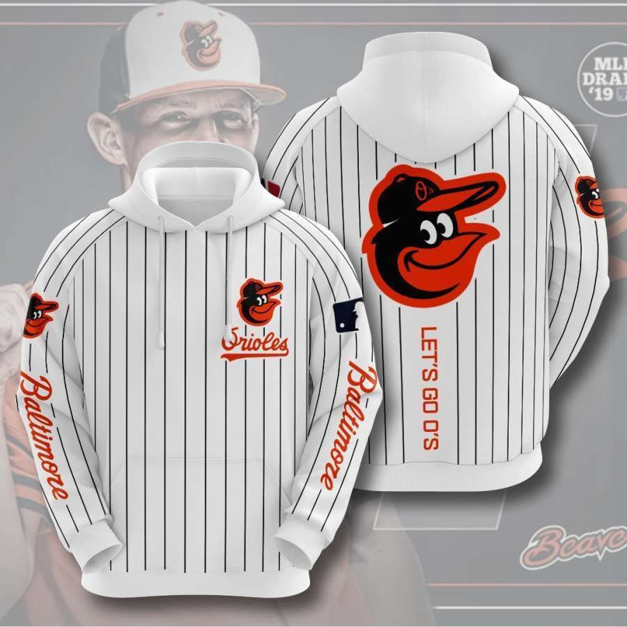 Baltimore Orioles No147 Custom Hoodie 3D All Over Print