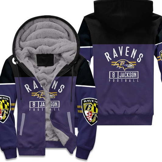 Baltimore Ravens 3D T Shirt Hoodie Jersey Fleece Hoodie