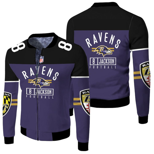 Baltimore Ravens Fleece Bomber Jacket