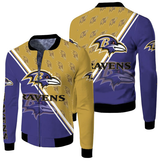 Baltimore Ravens Fleece Bomber Jacket