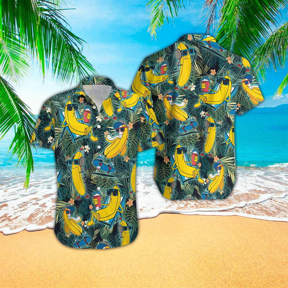 Banana Aloha Shirt Hawaiian Shirt For Banana Lovers Shirt for Men and Women