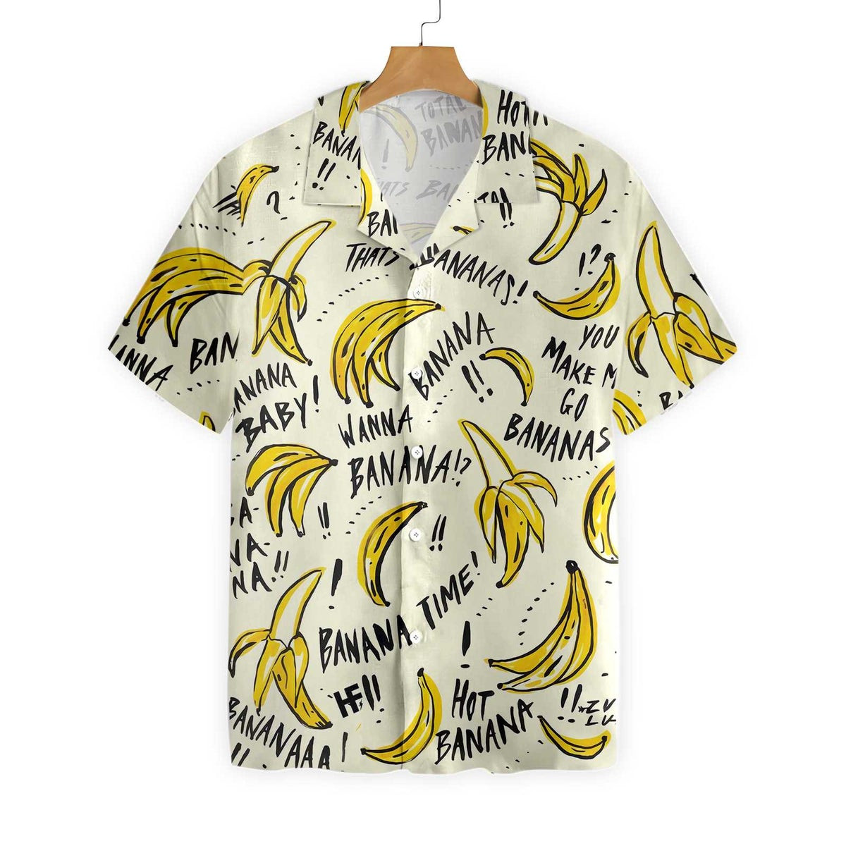 Banana Quote Shirt For Men Hawaiian Shirt