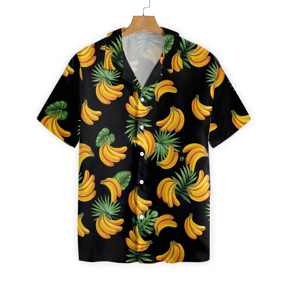 Banana  Tropical Palm Leaves Hawaiian Shirt