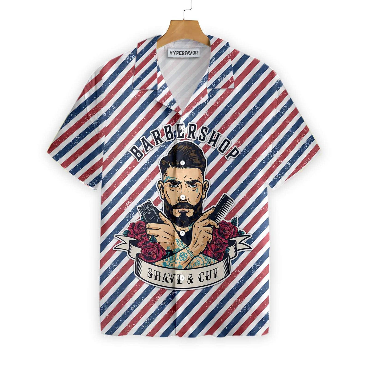 Barbershop Shave  Cut Hawaiian Shirt