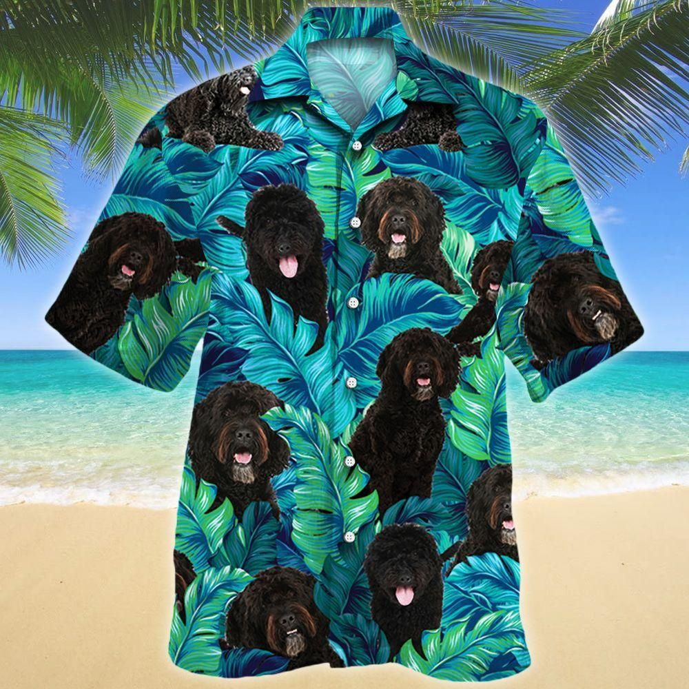 Barbet Dog Lovers Aloha Hawaiian Shirt Colorful Short Sleeve Summer Beach Casual Shirt For Men And Women