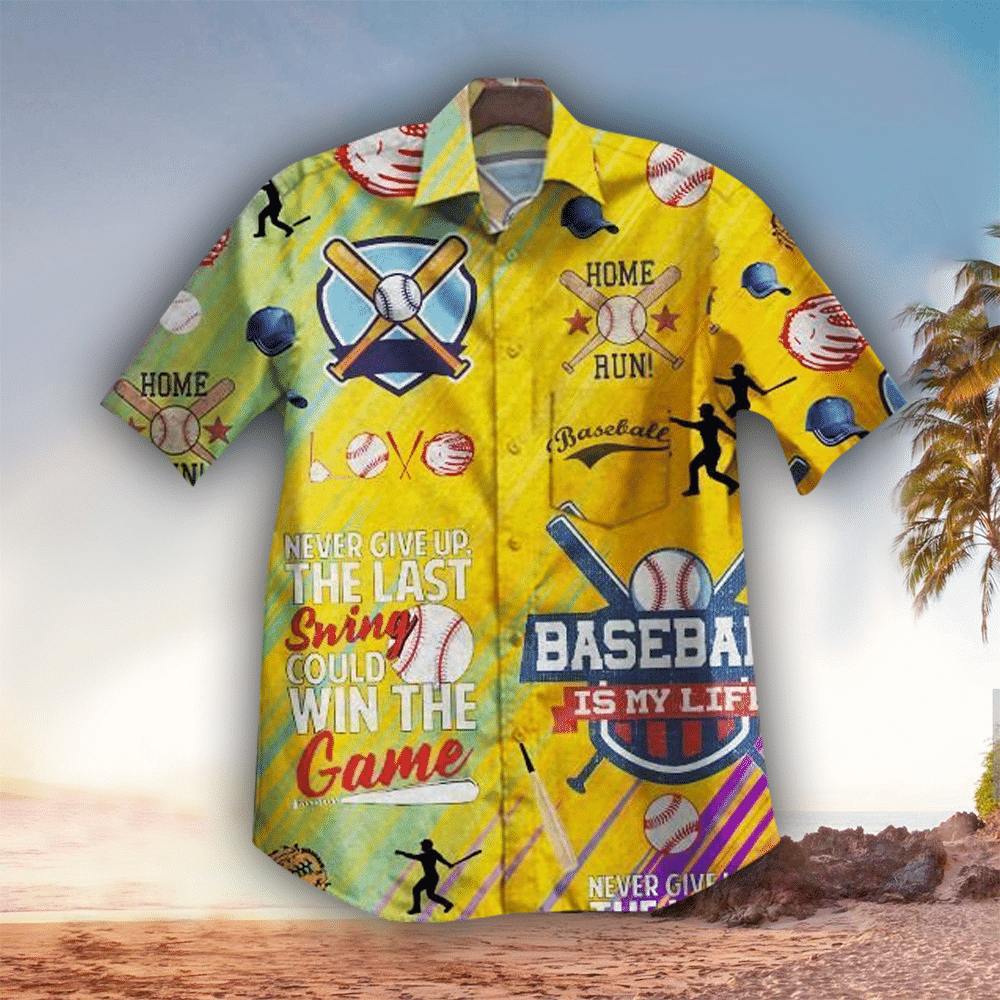 Baseball Aloha Shirt Hawaiian Shirt For Baseball Lovers Shirt For Men and Women