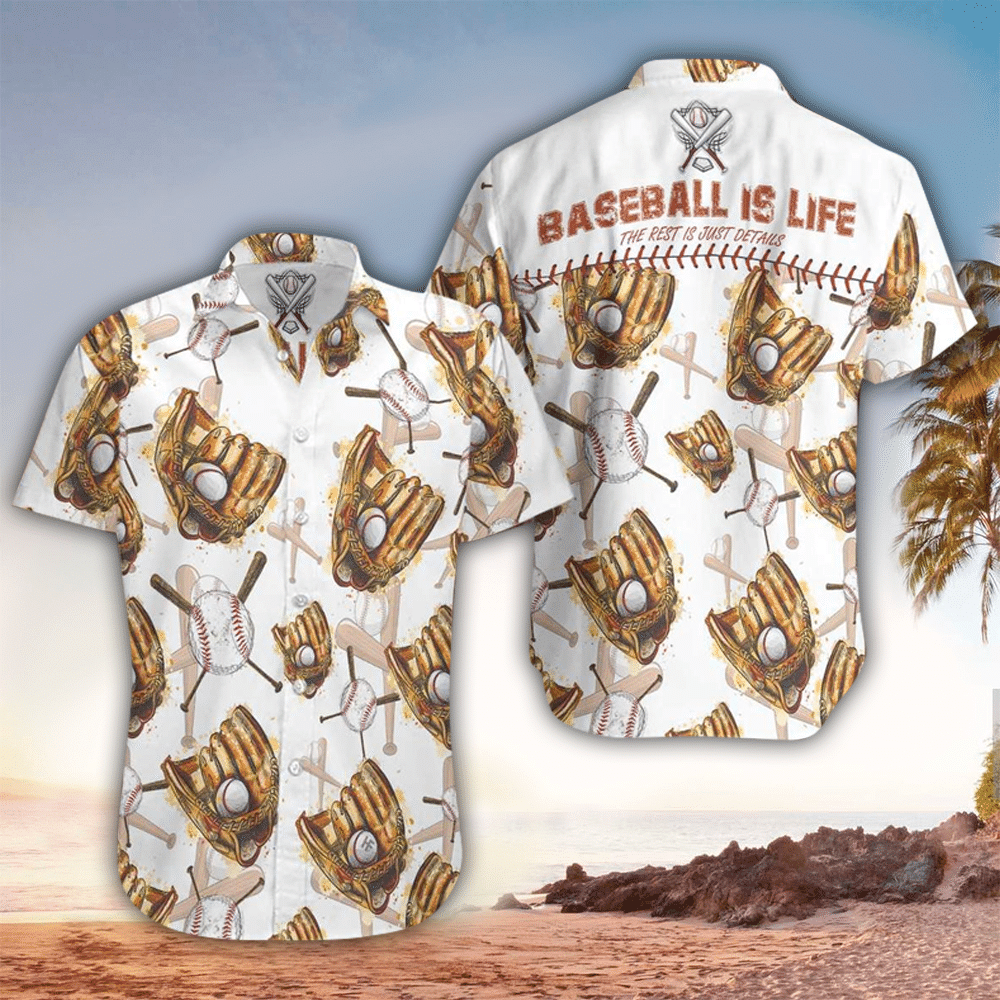 Baseball Aloha Shirt Perfect Hawaiian Shirt For Baseball Lover Shirt For Men and Women