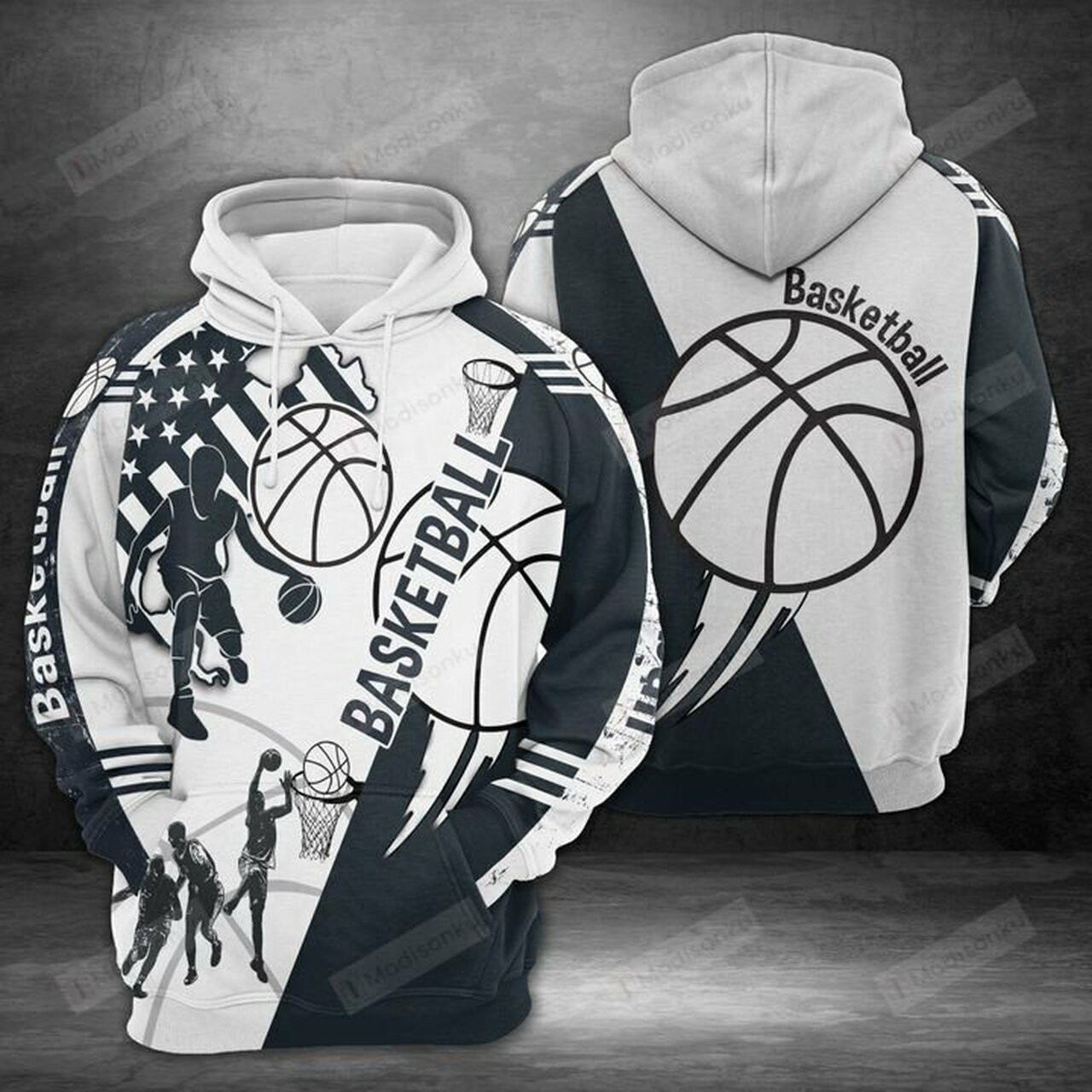 Basketball 3d All Over Print Hoodie