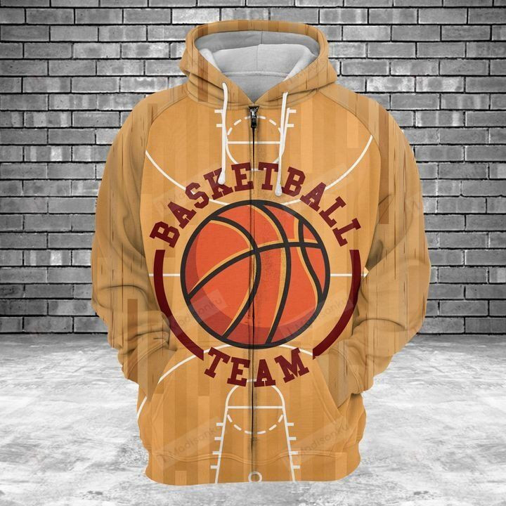 Basketball Team 3D All Over Print Hoodie, Zip-up Hoodie