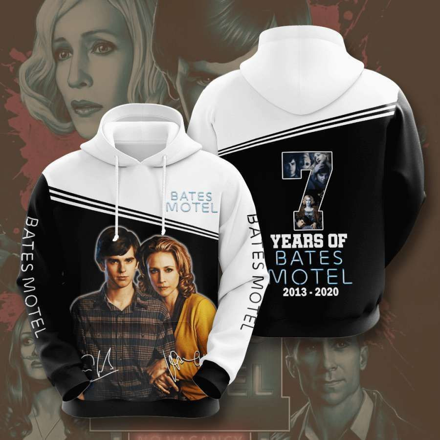 Bates Motel No182 Custom Hoodie 3D All Over Print