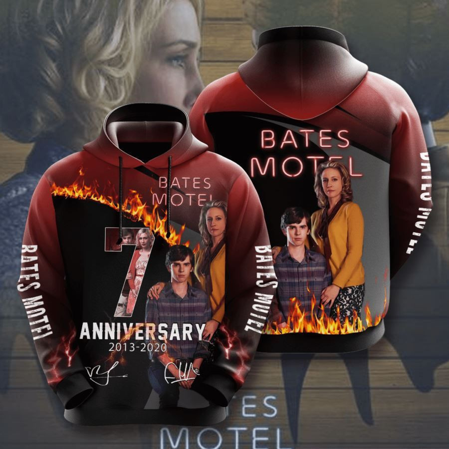 Bates Motel No183 Custom Hoodie 3D All Over Print