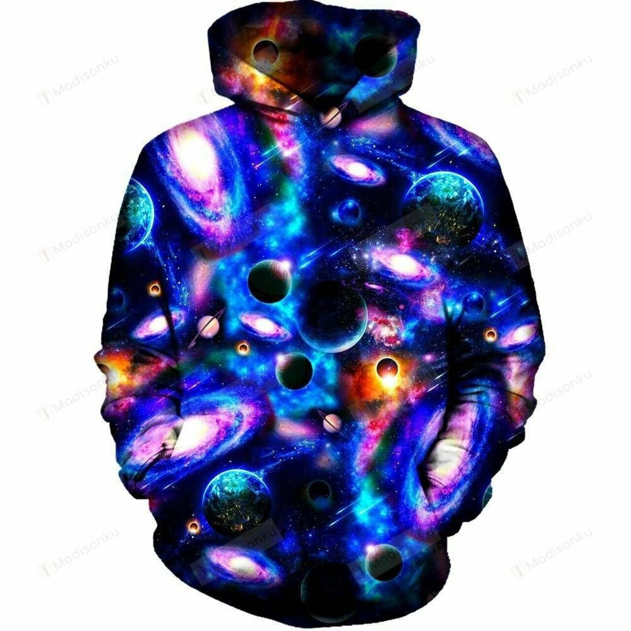 Battle Of The Galaxies 3d All Over Print Hoodie