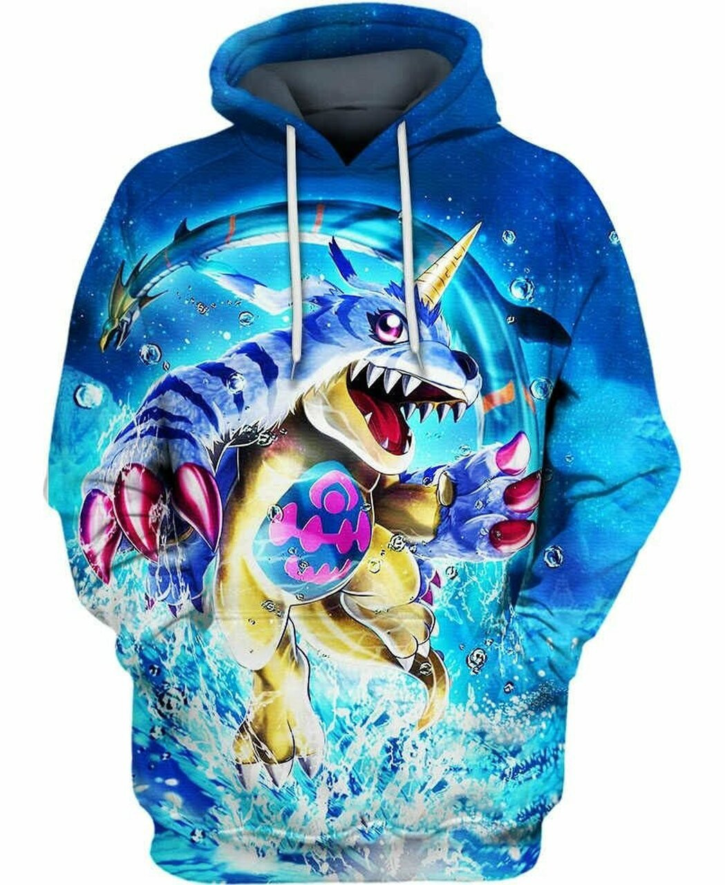 Battle Spirits Digimon Adventure 3d All Over Print Hoodie