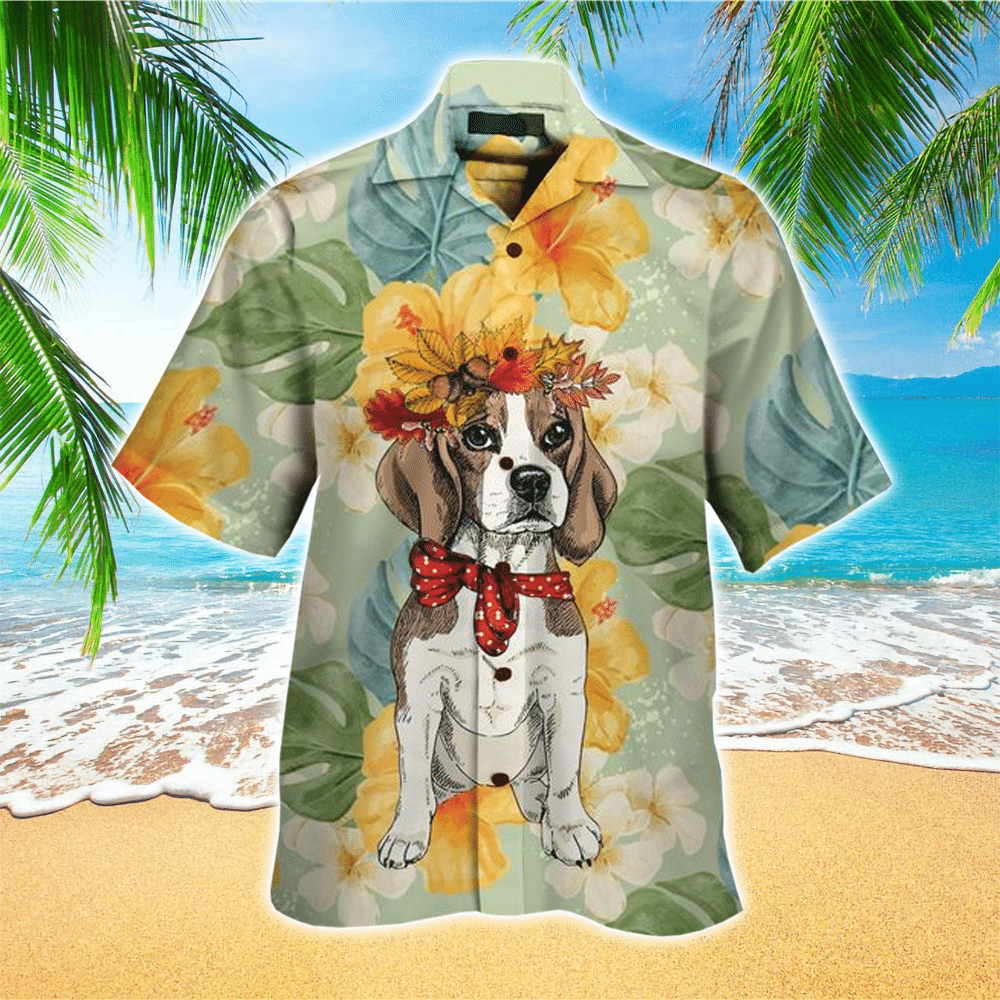 Beagle Hawaiian Shirt For Men Beagle Lover Gifts Shirt for Men and Women
