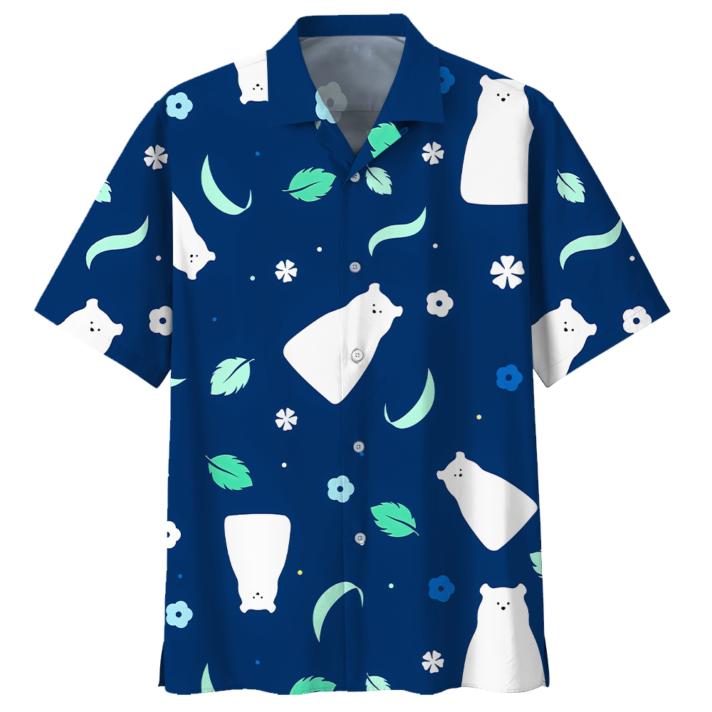 Bear Hawaiian Shirt - Hawaiian Shirt For Men