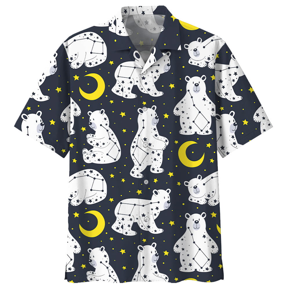 Bear Hawaiian Shirt - Hawaiian Shirt For Men