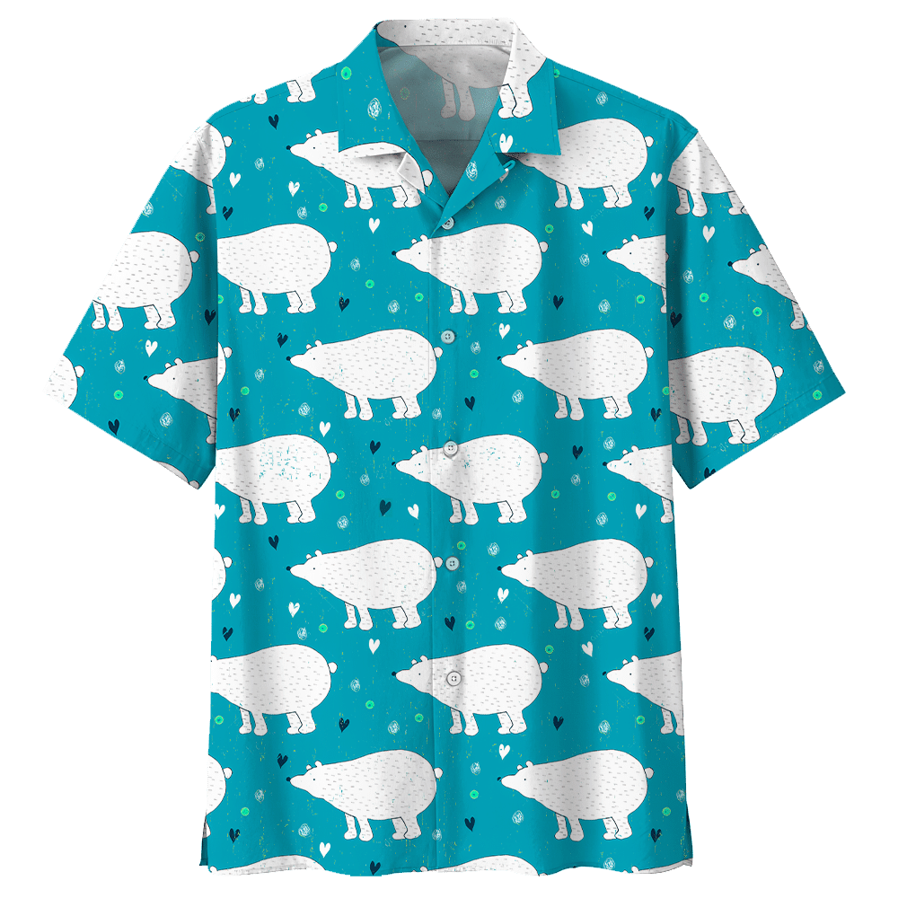 Bear Hawaiian Shirt - Hawaiian Shirt For Men