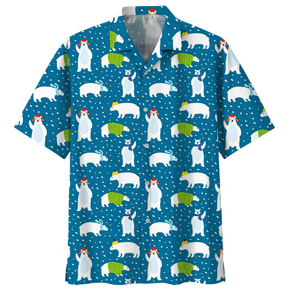 Bear Hawaiian Shirt - Hawaiian Shirt For Men