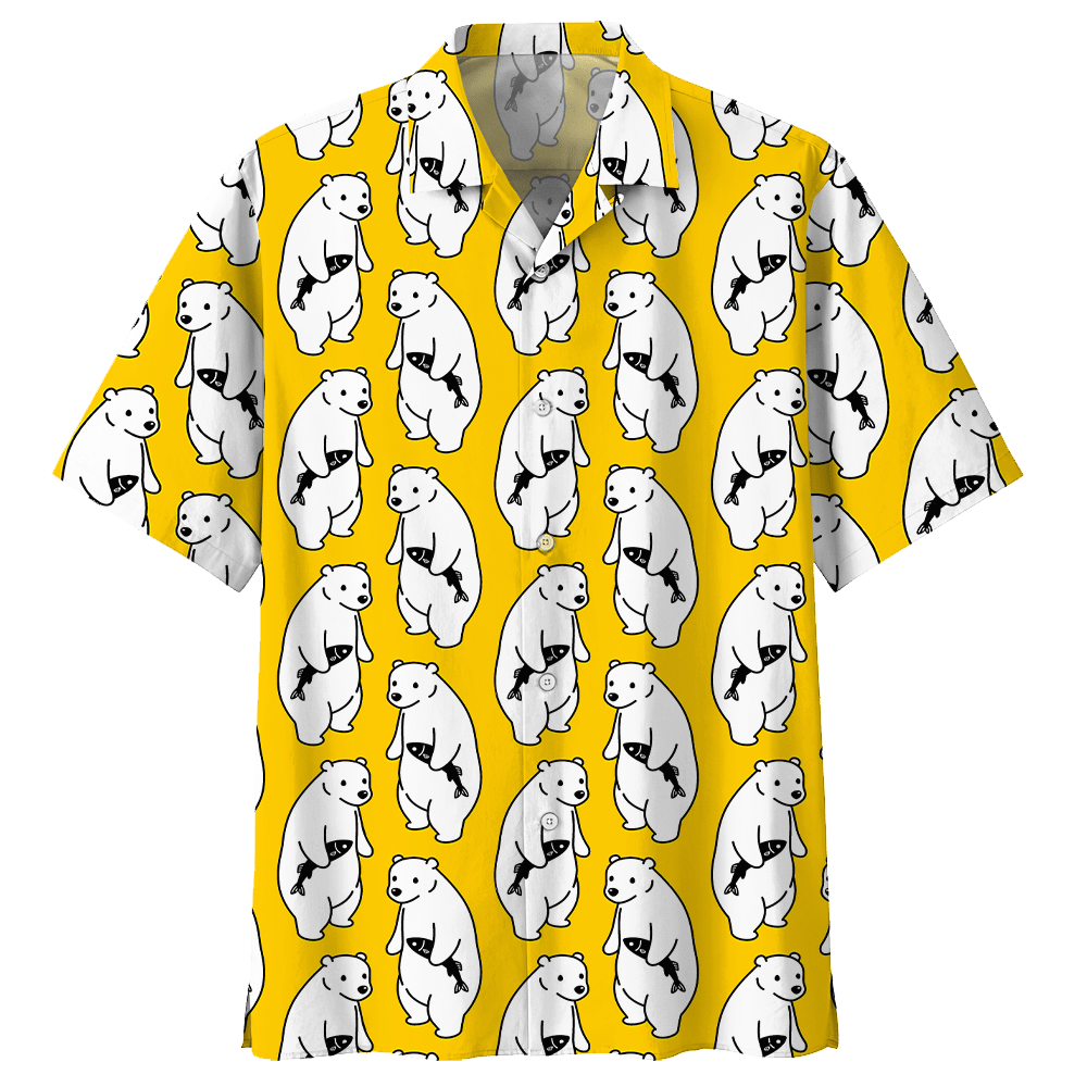 Bear Hawaiian Shirt - Hawaiian Shirt For Men