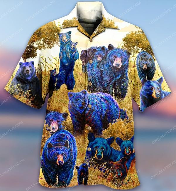 Bear Love Animals Limited Edition - Hawaiian Shirt Hawaiian Shirt For Men