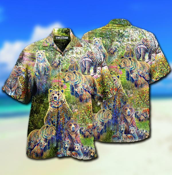 Bears Make Me Happy You Not So Much Limited Edition - Hawaiian Shirt - Hawaiian Shirt For Men, Hawaiian Shirt For Women, Aloha Shirt