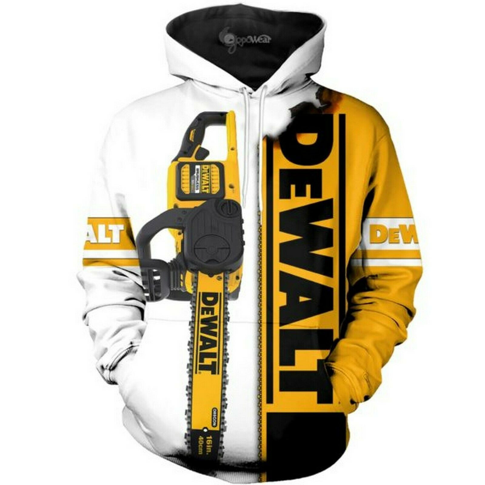 Beautiful Dewalt Chainsaw Hoodie 3D All Over Prints Xmast