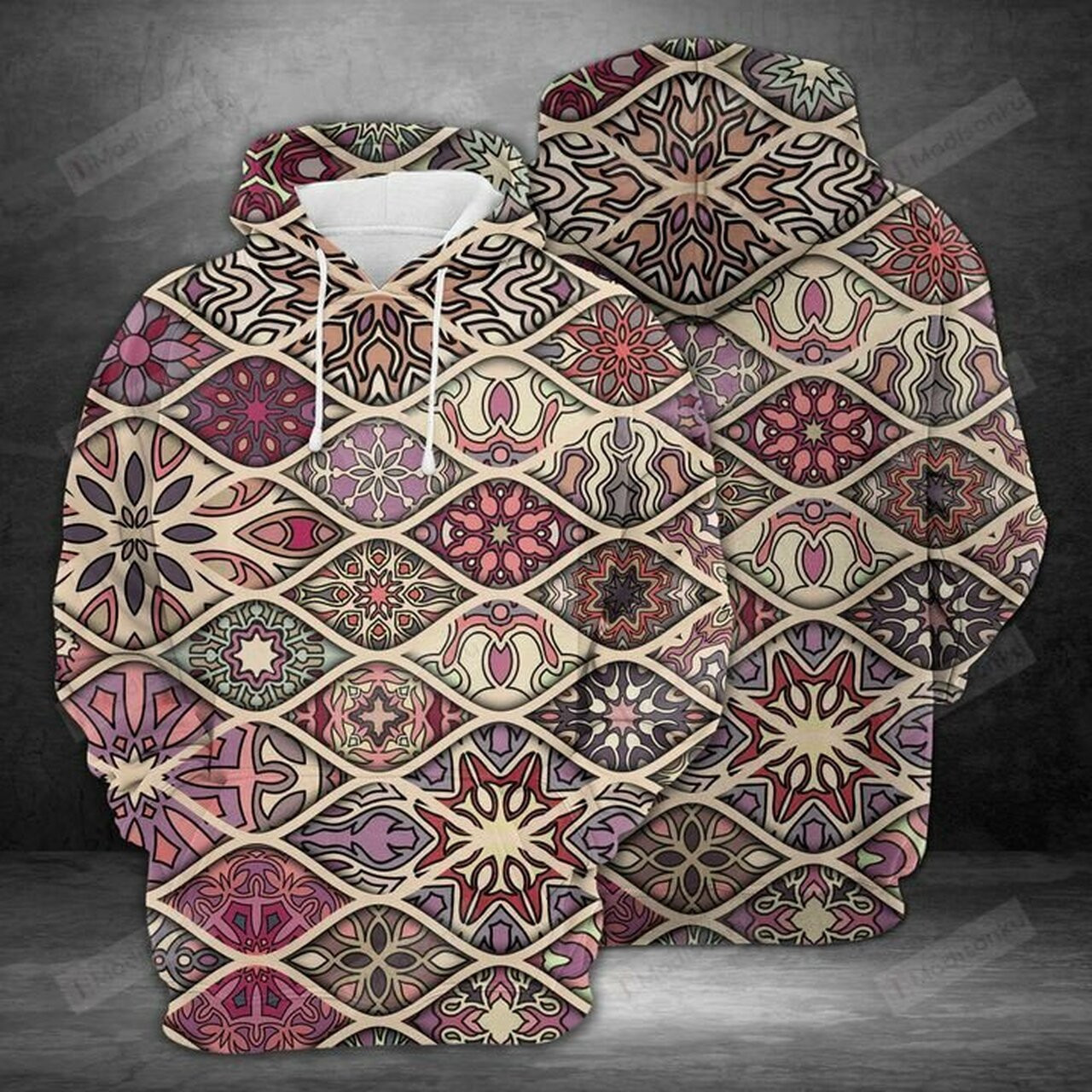 Beautiful Mandala For Unisex 3d All Over Print Hoodie