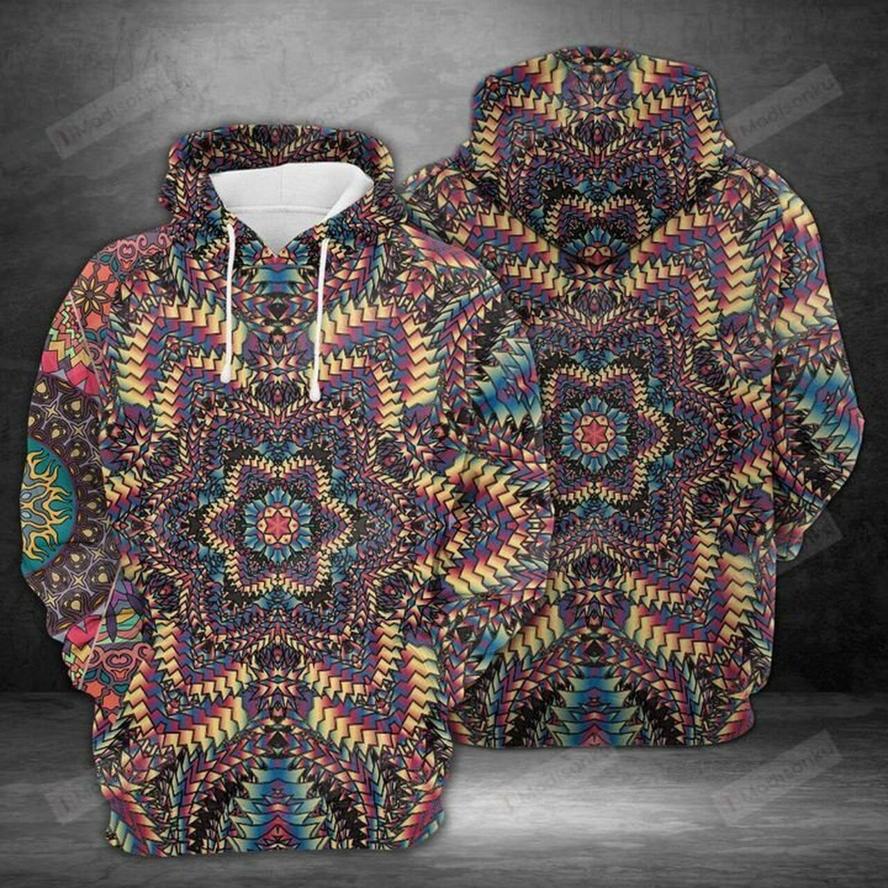 Beautiful Mandala For Unisex 3d All Over Print Hoodie