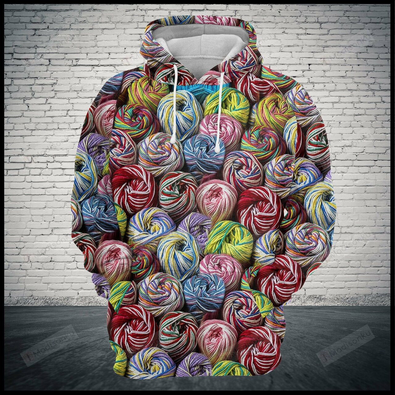 Beautiful Yarn 3d All Over Print Hoodie