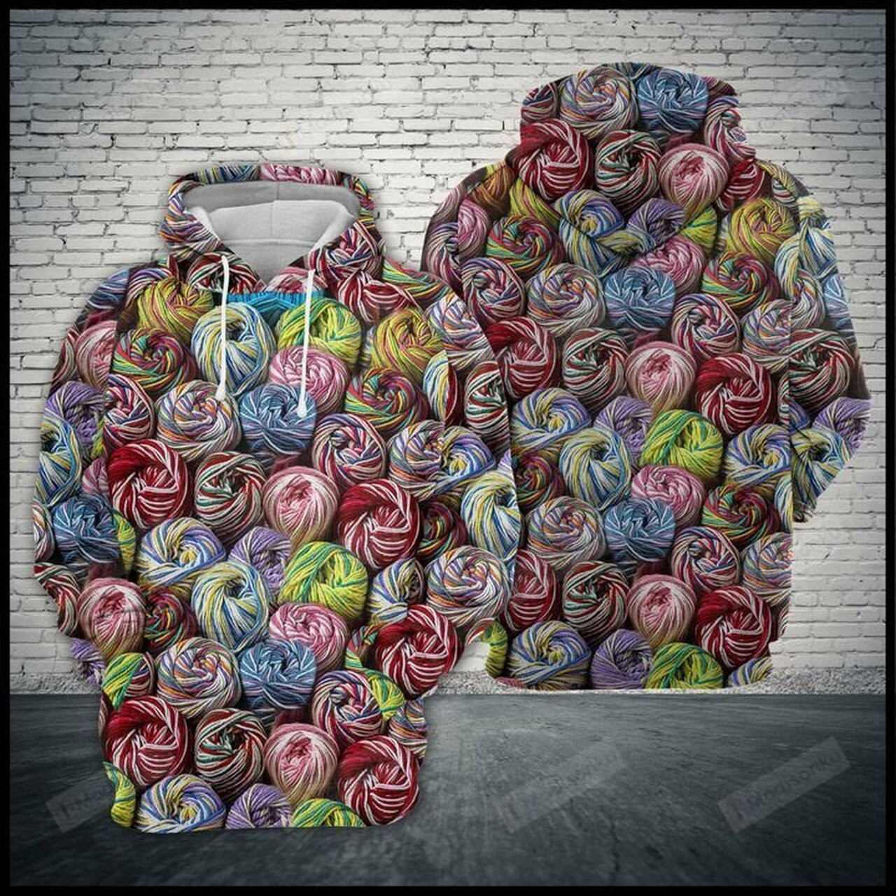 Beautiful Yarn For Unisex 3d All Over Print Hoodie