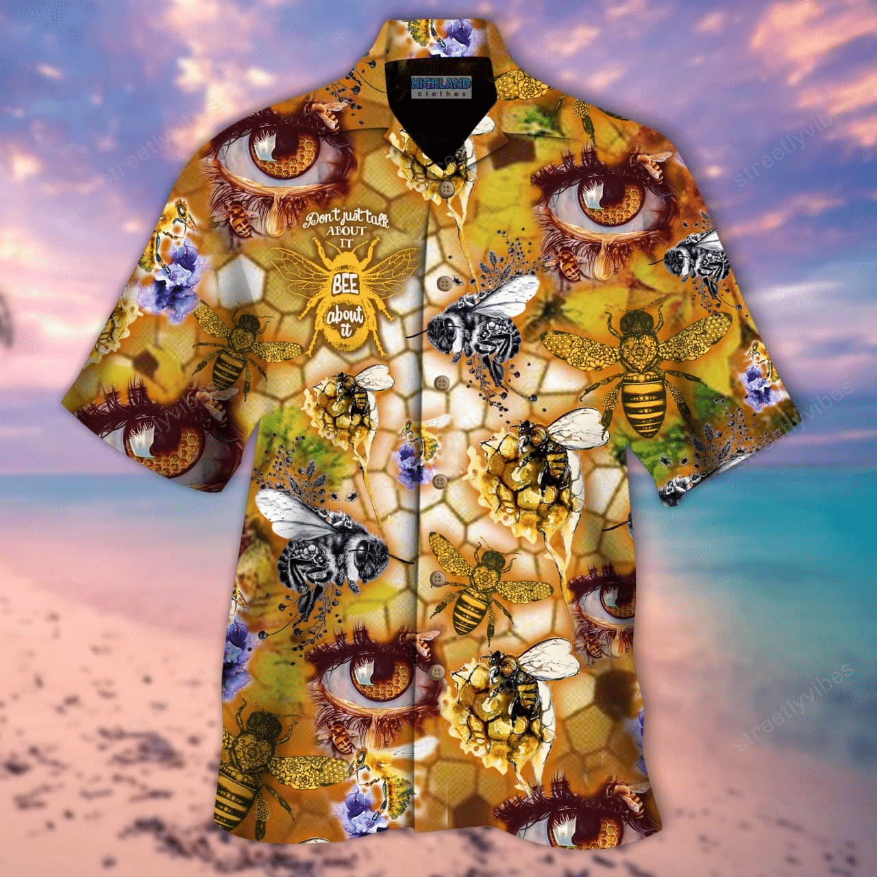 Bee About It Hawaiian Shirt Hawaiian Shirt For Men