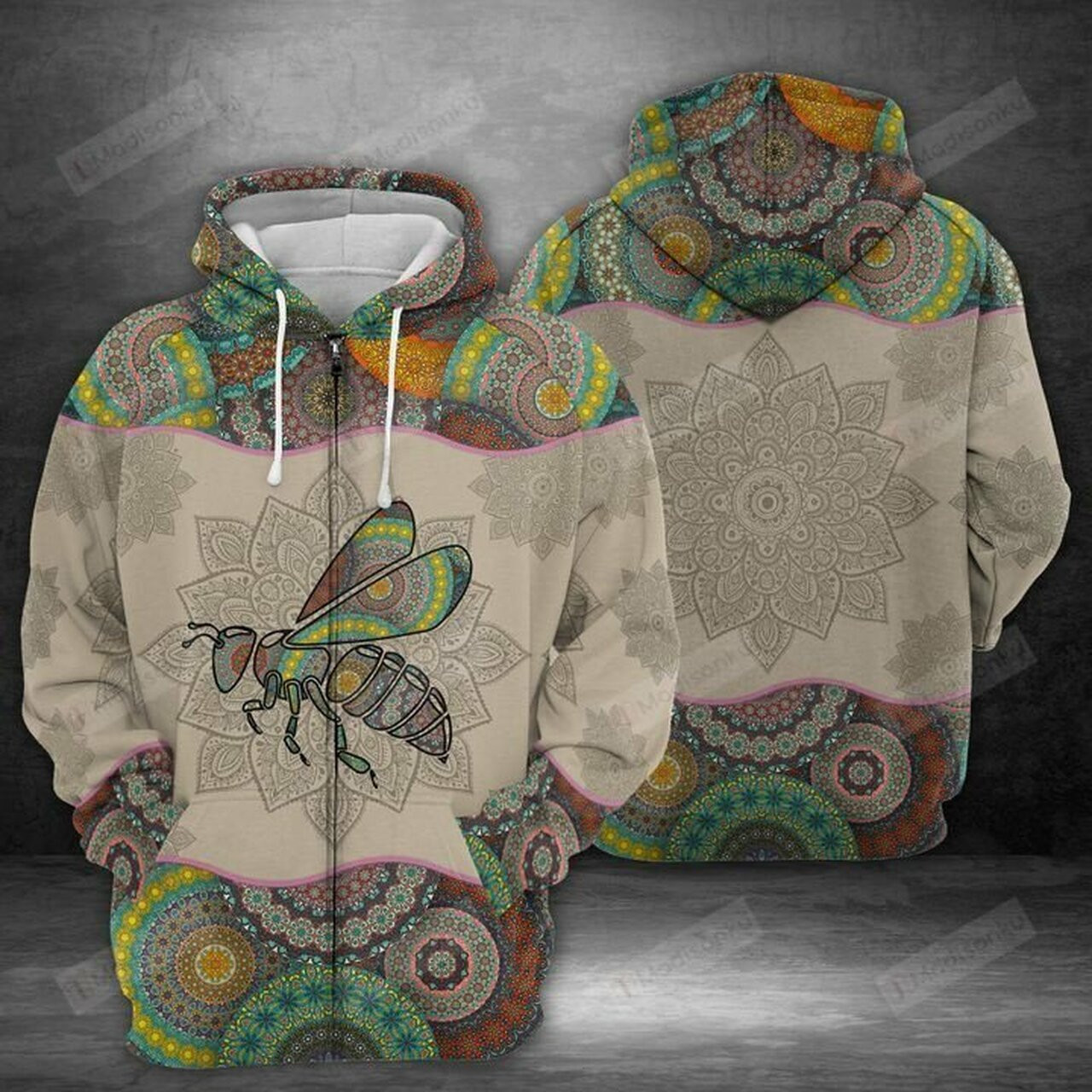 Bee For Unisex 3d All Over Print Hoodie