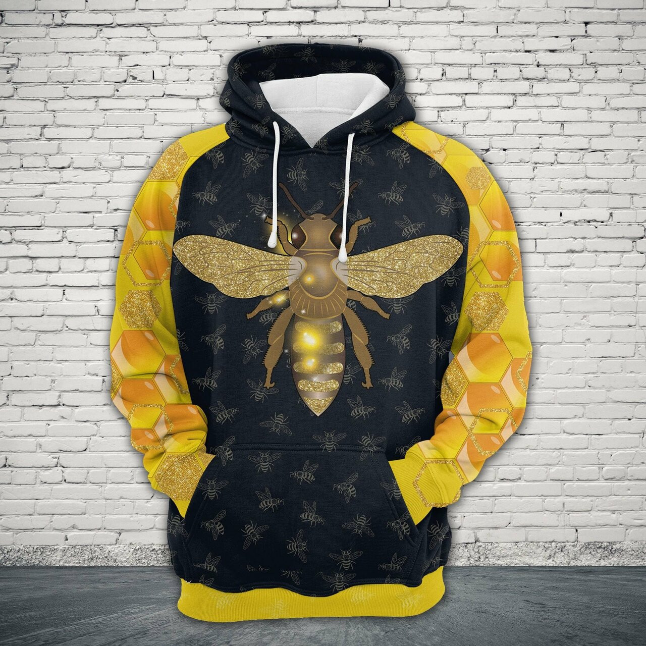 Bee Peace 3d All Over Print Hoodie