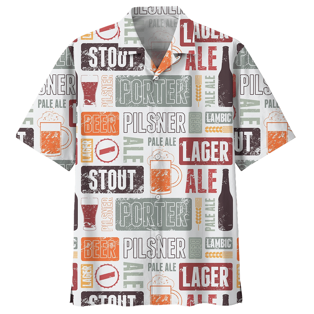 Beer Hawaiian Shirt - Hawaiian Shirt For Men