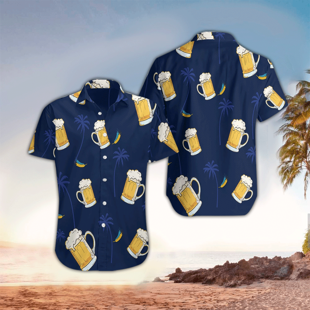 Beer Hawaiian Shirt Mens Hawaiian Shirt For Beer Lover Shirt for Men and Women