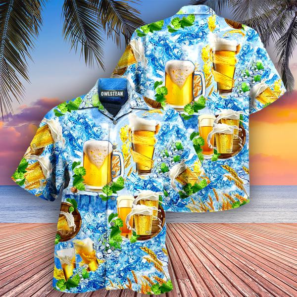 Beer Make Everyone Happy Edition - Hawaiian Shirt - Hawaiian Shirt For Men