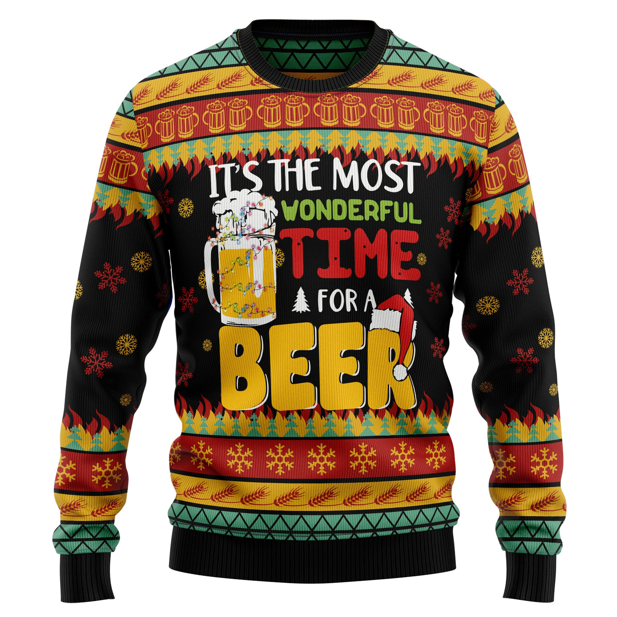 Beer Season Ugly Christmas Sweater