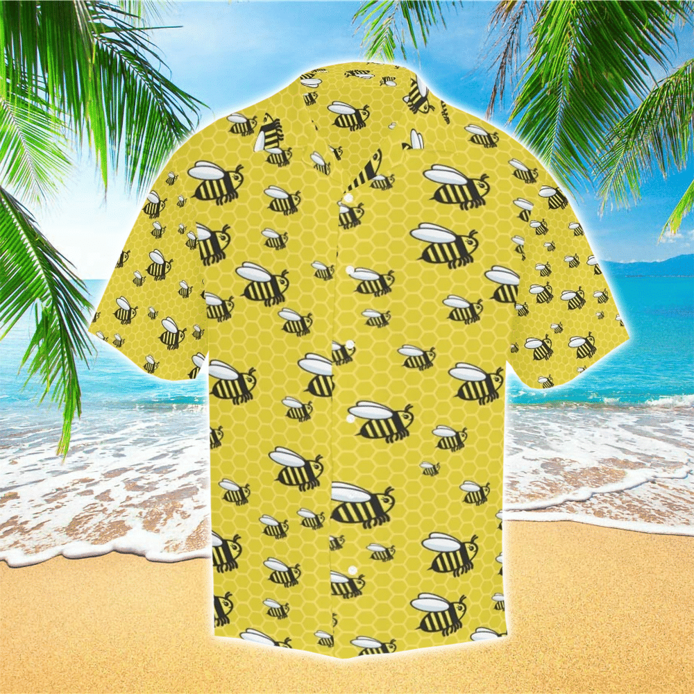 Bees Hawaiian Shirt For Men Bees Lover Gifts Shirt for Men and Women