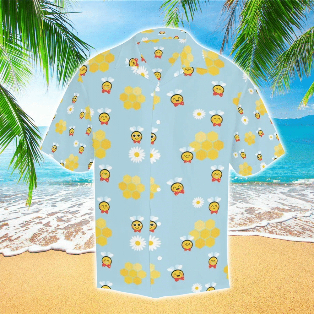 Bees Hawaiian Shirt For Men Bees Lover Gifts Shirt for Men and Women