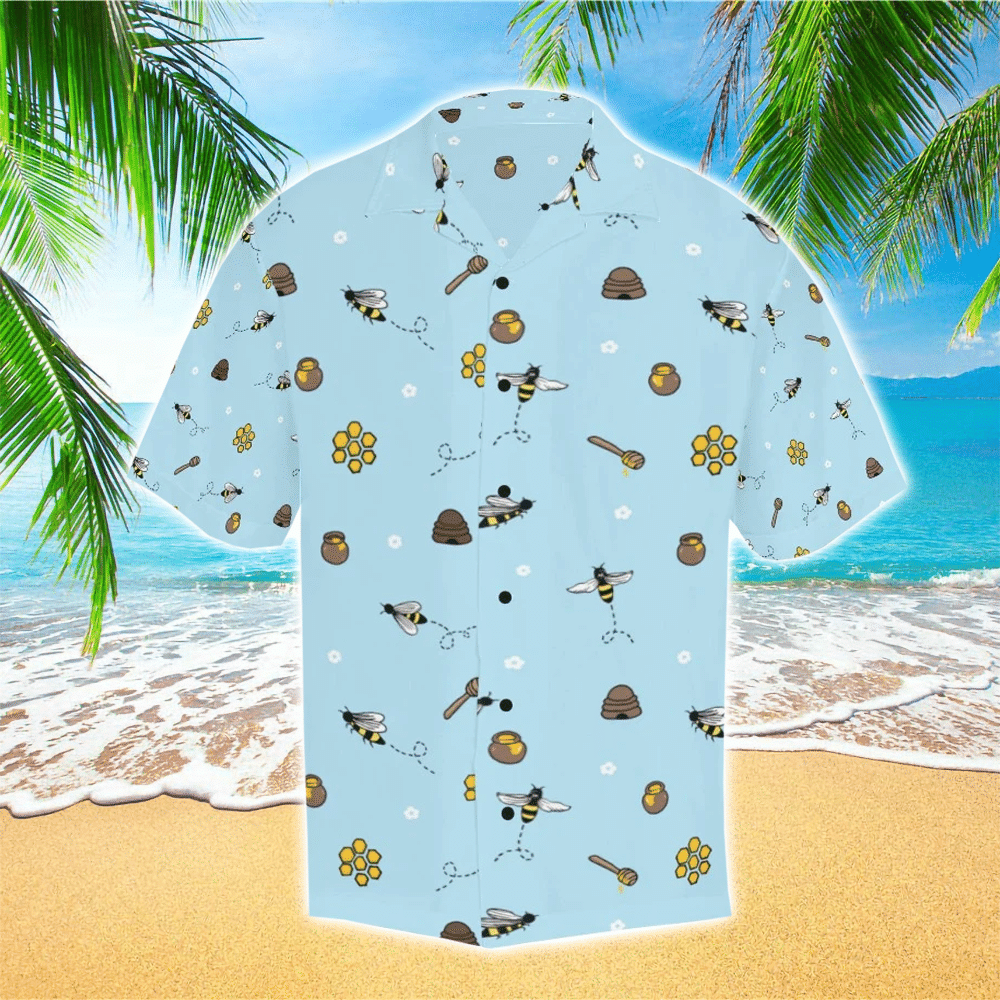 Bees Hawaiian Shirt Perfect Gift Ideas For Bees Lover Shirt for Men and Women