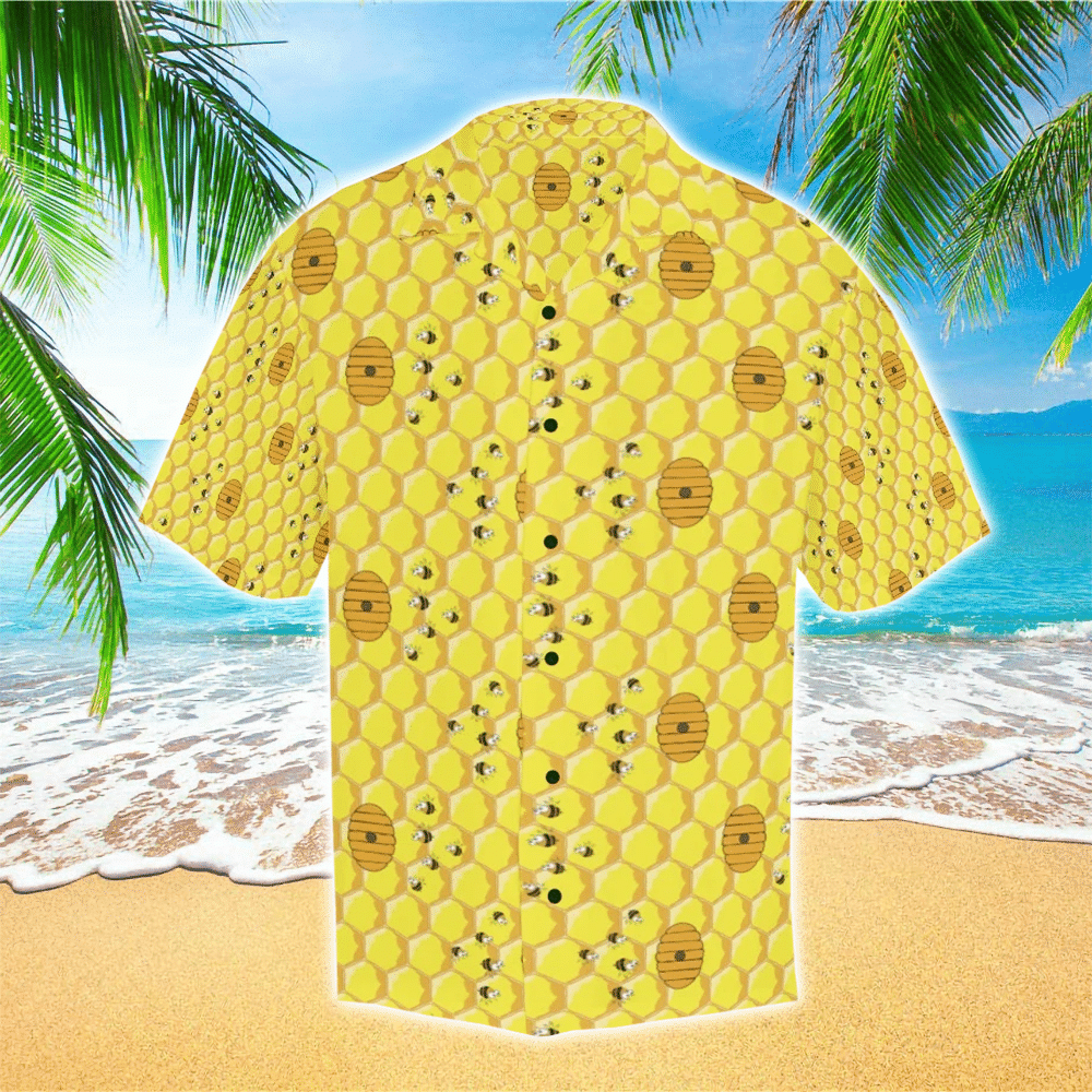 Bees Hawaiian Shirt Perfect Gift Ideas For Bees Lover Shirt for Men and Women